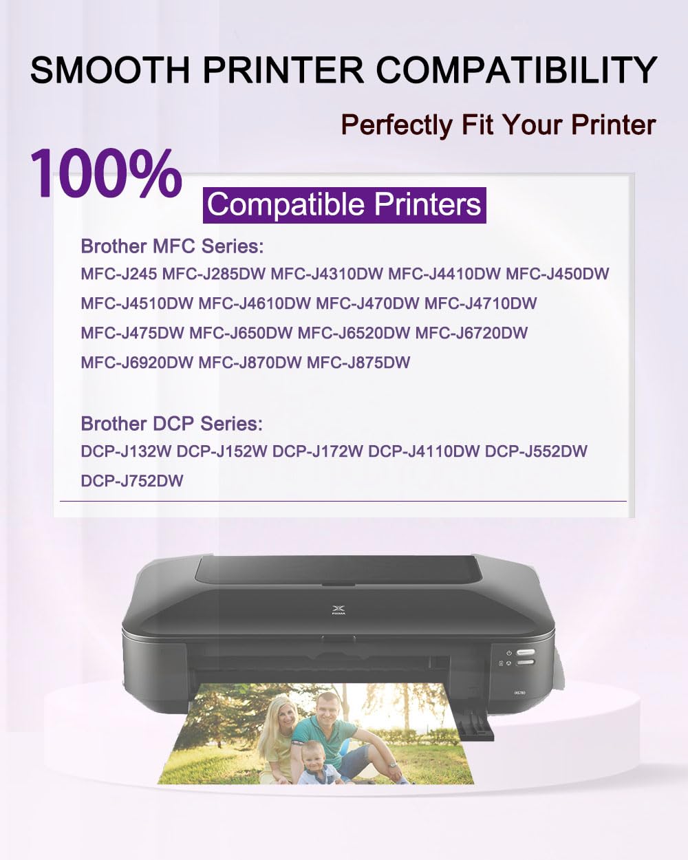 Wolfgray LC101 LC103XL Color Ink Cartridges Compatible with Brother LC103 LC-103 LC103CL XL LC1013PKS LC1033PKS for Brother Printer MFC-J870DW MFC-J650DW MFC-J450DW MFC-J6720DW (4C+4M+4Y)