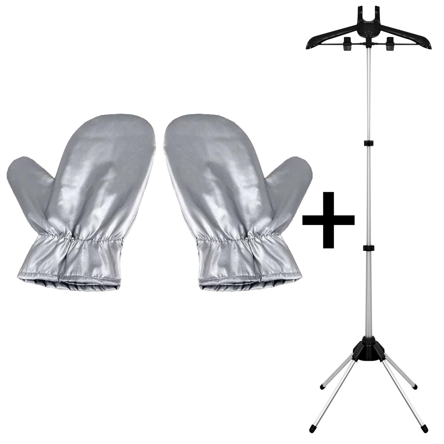 Handheld Garment Steamer Rack With 1 Pair Gloves,Clothes Steamer Stand,Steam Rack For Clothes,Steaming Hanger,Garment Steam Rack,Garment Steamer Holder,Hanger For Steaming Clothes