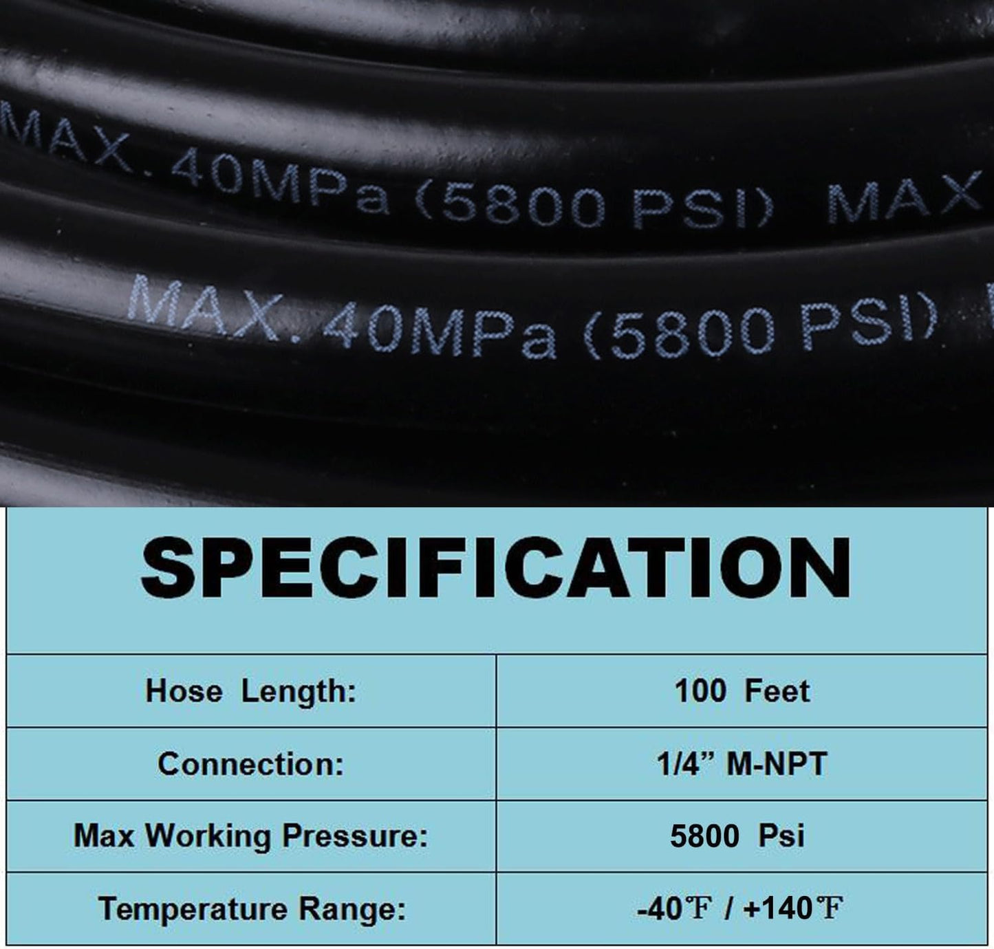 CREEXEON Sewer Jetter Kit for Pressure Washer, 100Ft Pressure Washer Hose,4 Pcs Sewer Jetter Nozzles, 2 Pieces M22-14mm 15mm Brass Thread, Spanners &Pearl Corsage Pin,1/4 Inch M-NPT