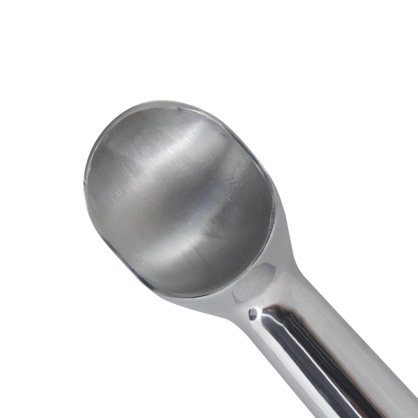 Zeroll 1016 Original Ice Cream Easy Scoop with Unique Liquid Filled Heat Conductive Handle Simple One Piece Aluminum Design Easy Release 32 Scoops per Gallon Made in USA, 2.5-ounce, Silver