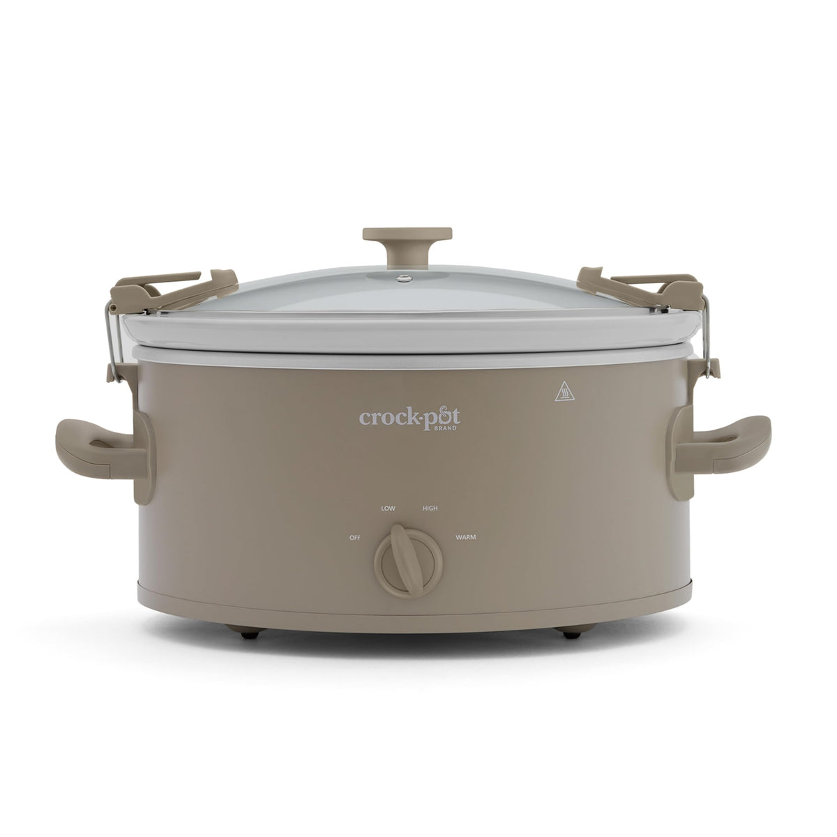 Crock-Pot Design Series 6-Quart Manual Slow Cooker, Alpaca Brown