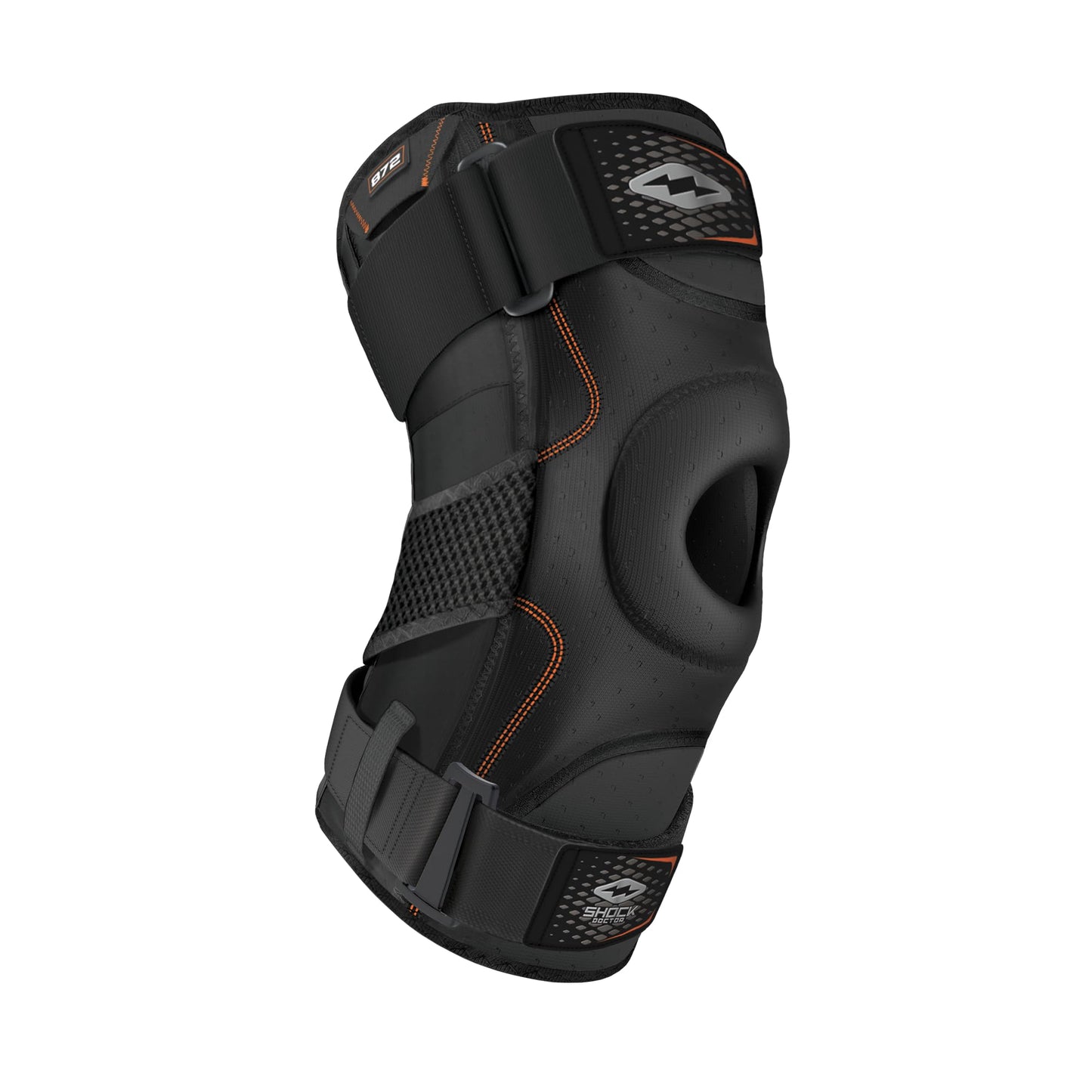 Shock Doctor Knee Support with Dual Hinges, Black, Medium