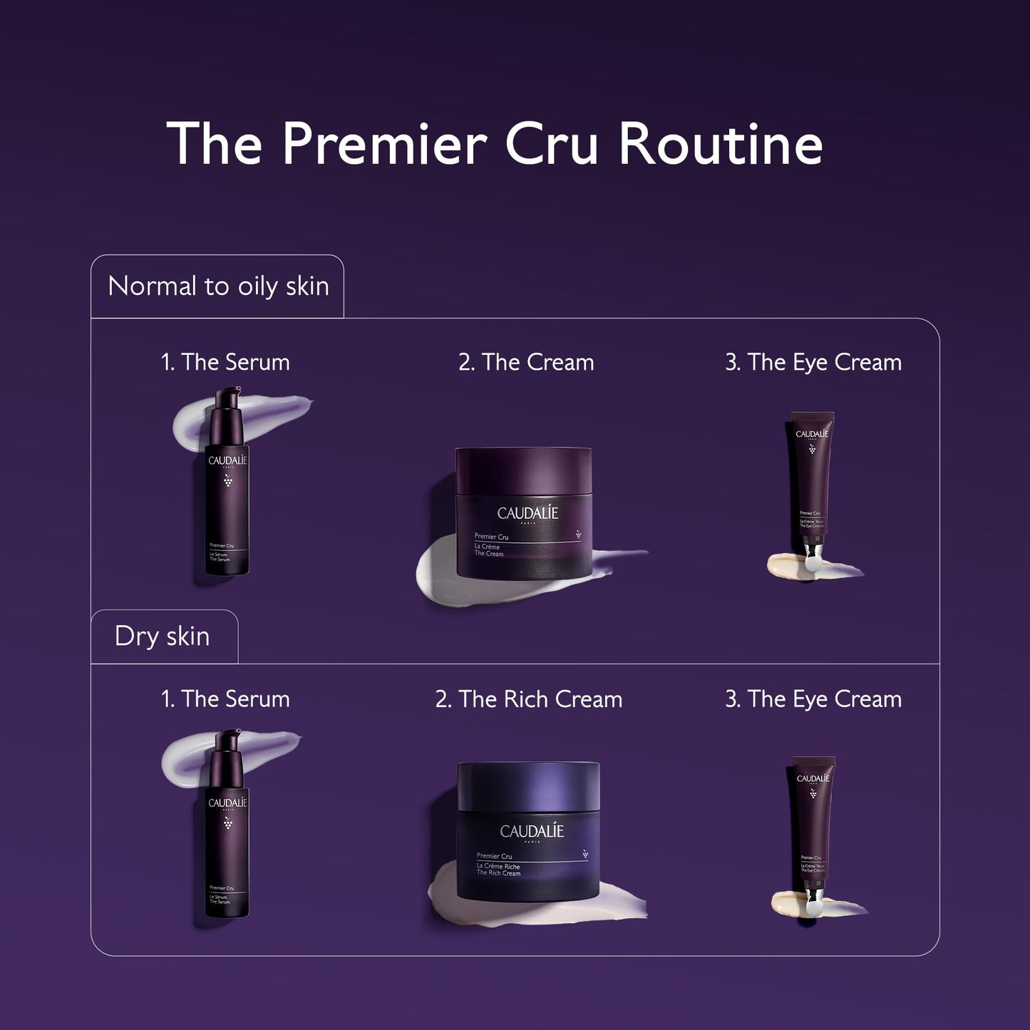 Caudalie Premier Cru The Rich Cream, Skin Barrier Repairing Rich Moisturizer with Ceramides, Refill Pod - 50 mL