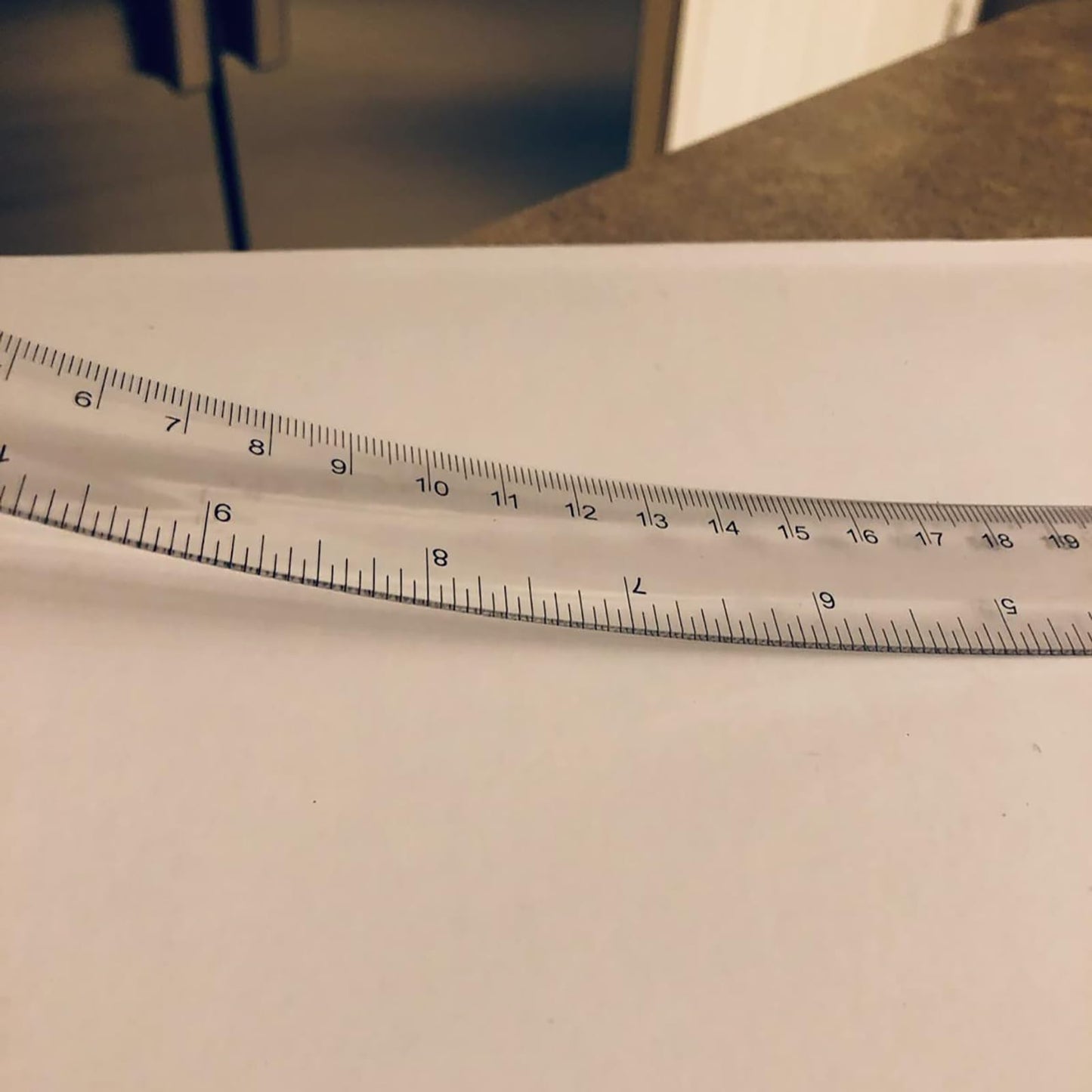 KEILEOHO 200 Pack 12 Inch Clear Plastic Ruler, Standard/Metric Straight Rulers, Flexible Transparent Rulers Measuring Tool for Classroom, Home, Office, Craft Room
