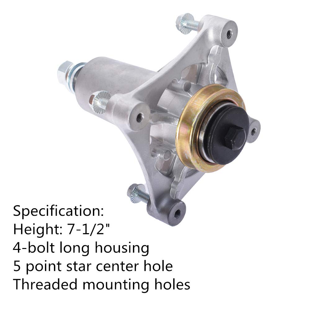 labwork Mower Mandrel Spindle Replacement for 42" 46" 48" 54" Decks 532187292 587819701 21546238 532187292