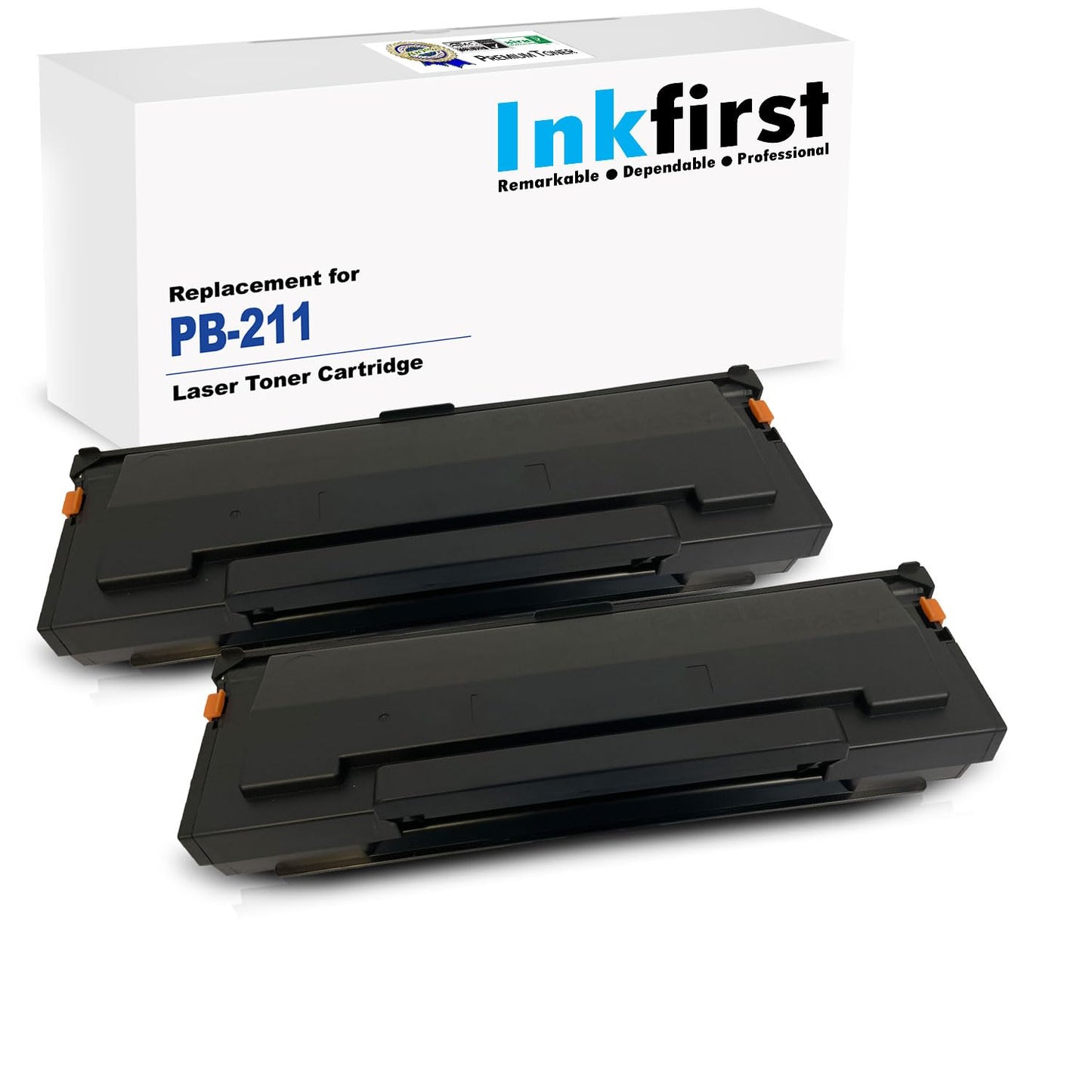2 Inkfirst Compatible PB-211 PB-211EV Toner Cartridges Replacement for Pantum PB211 PB211EV P2207 P2500W P2502w P2516 M6500N M6550N M6552NW M6600N