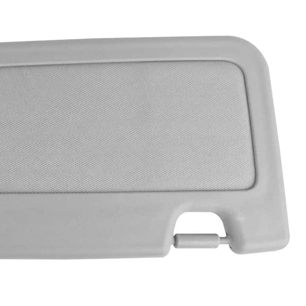 Driver Left Sun Visor FP2017D for 2006 2007 2008 2009 2010 2011 Honda Civic EX/LX/Sedan/SI Coupe, 83280-SNA-A01ZA Clear Gray