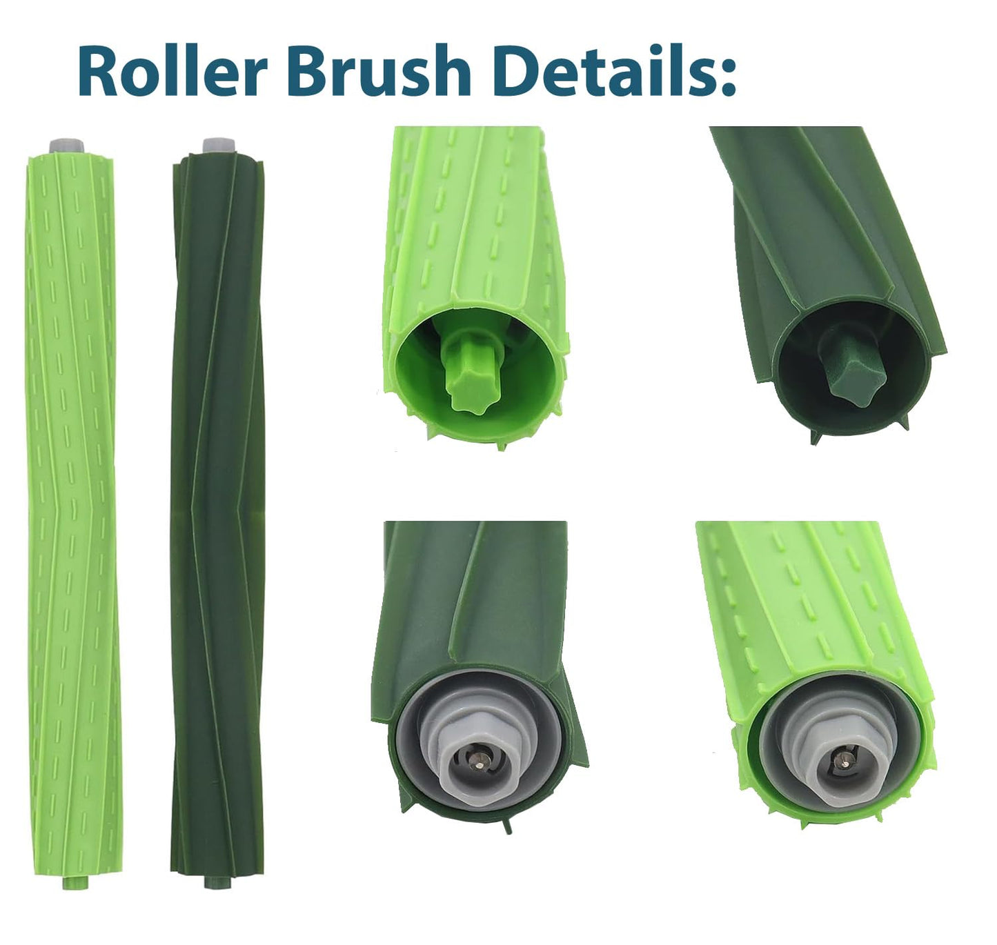 20 Pack Replacement Parts Accessories for iRobot Roomba S9 (9150) S9+/ Plus (9550) S Series Robot Vacuum, 2 Set Rubber Brushes, 4 Filters, 6 Side Brushes, 6 Dust Bags