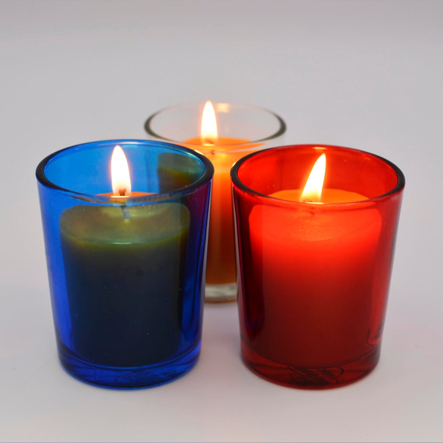Pure Canadian Beeswax Votives Candles - 6 Pack - Cotton Wicks - Handmade in Canada - Canadian Hive - Meditation and Home Decor, No-Drip, Smoke-Less, Dye-Free - Votives Candle Set