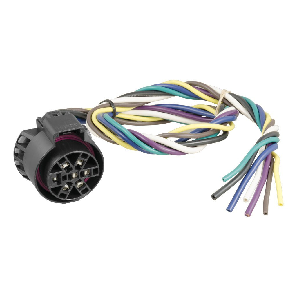CURT Manufacturing 56229 USCAR Replacement Vehicle End Wiring with 24" Wires (7 Way Vehicle end with 24 in Bonded Wire)