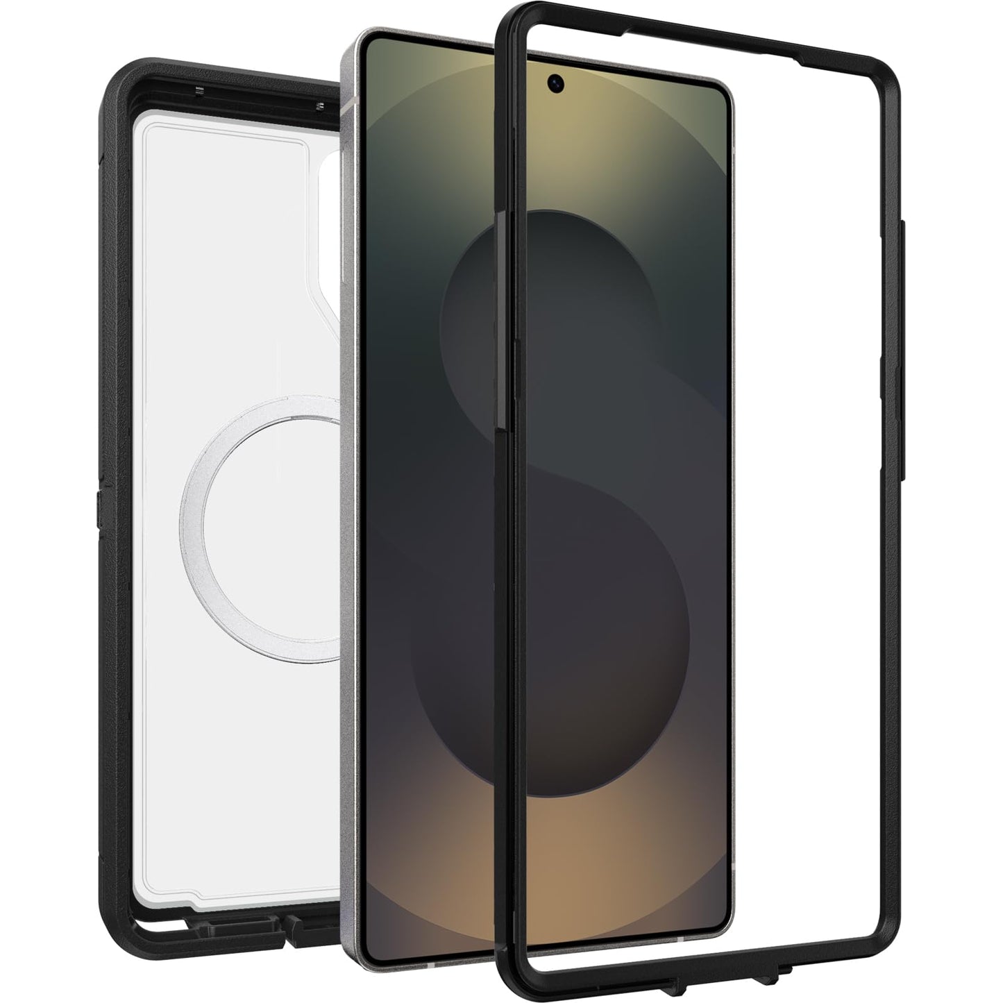 OtterBox Samsung Galaxy S25 Ultra Defender Series XT Clear Magnet Case - Dark Side (Black)