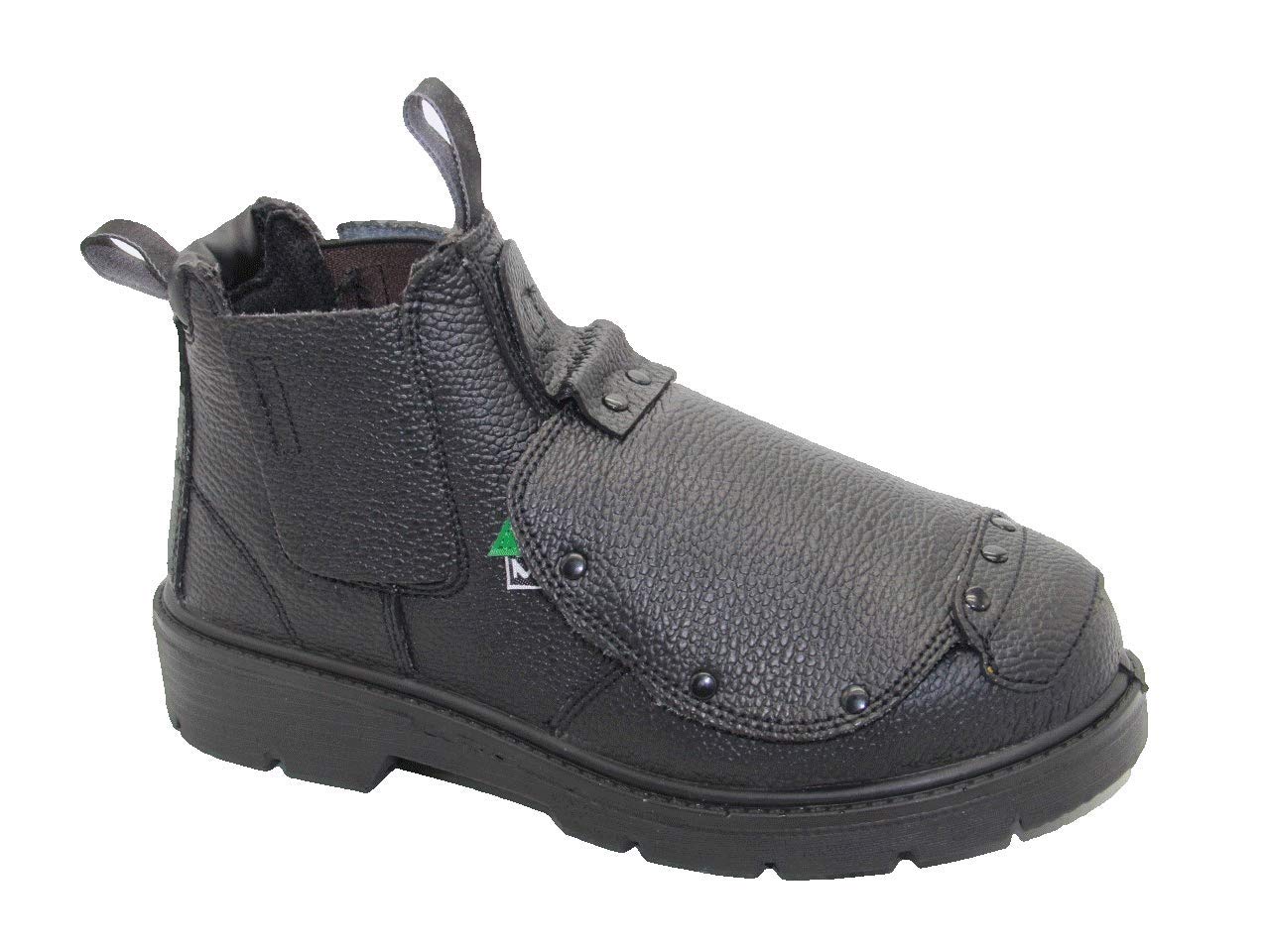D10 CSA approved Safety Shoes, Work Boots, Construction Boots (12 men US wide, black)