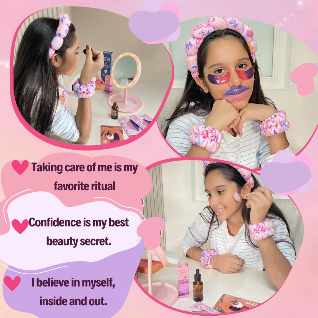 Christmas Tween Gift Box – Trendy & Unique Gifts Basket Teen Girl – Spa Kit for Teen Girls with Skincare and Self-Care Essentials – Birthday or Holiday Present