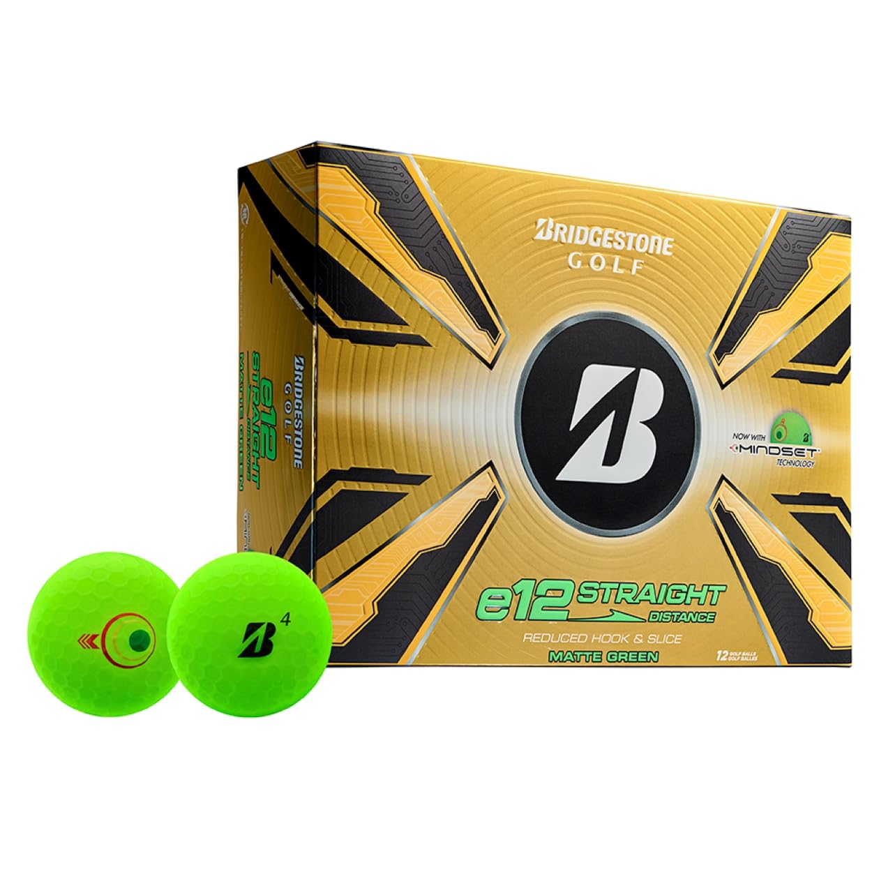 Bridgestone Golf e12 Straight Matte Green