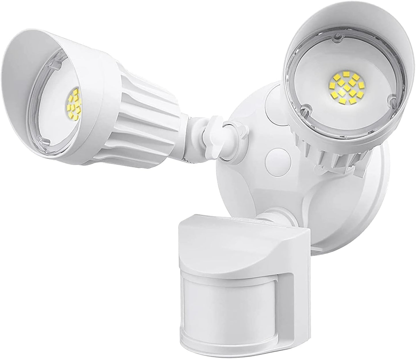 ARC-SQ-HDG70 White Security Light with Motion Sensor (White)