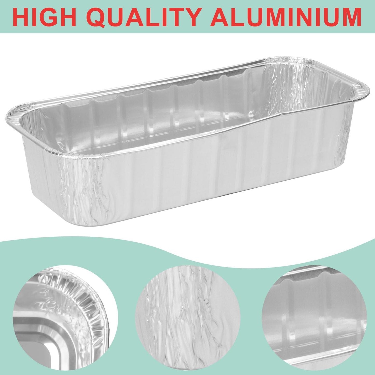 WEBROIL 40 Packs 6498 6417 Grease Catcher Pans for Weber Genesis II 400& 600, Aluminum Foil Tray Liners for Weber 28''/36" Gas Griddle, for Weber 400/600 Summit Series Smokefire Ex6 EpX6 Ex4 Gas Grill