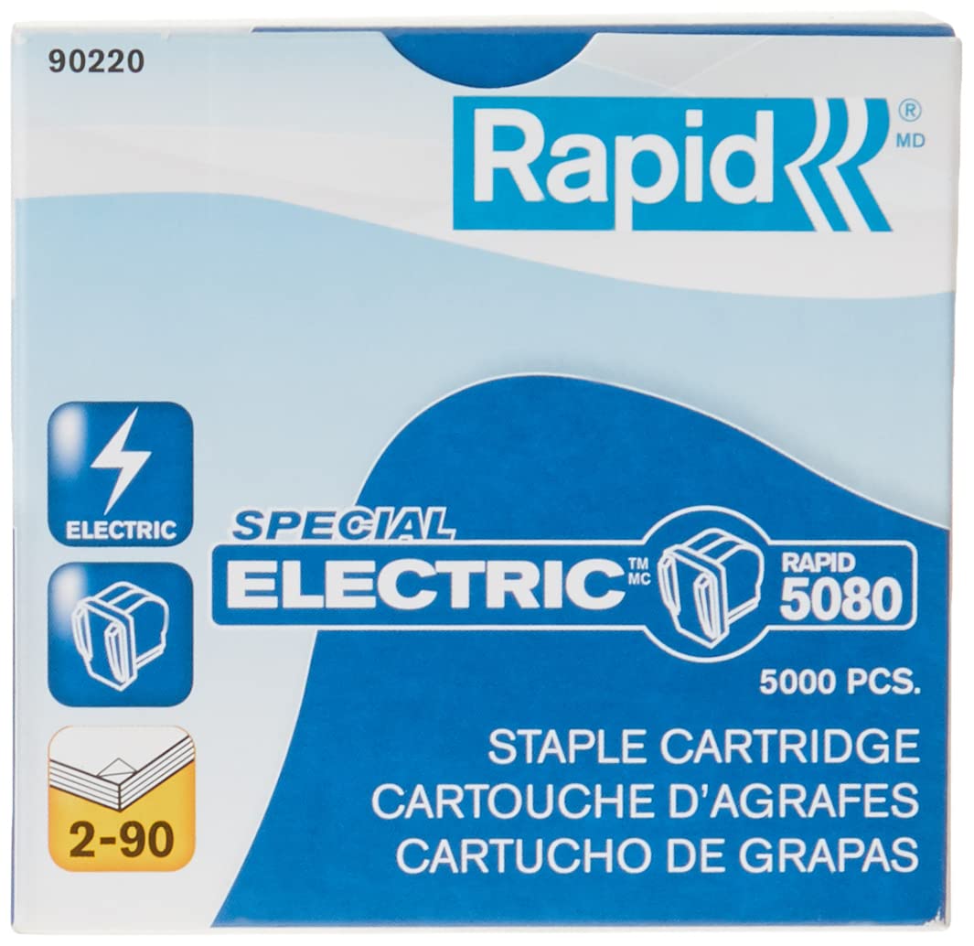 Rapid 5080e Replacement Staple Cartridge, 5,000 Staples, 1 Cartridge (90220)