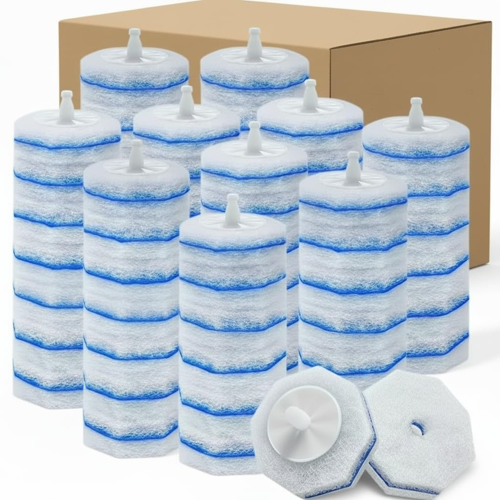 100 Count Toilet Wand Refills for Clorox, Disposable Toilet Brush Compatible with Clorox ToiletWand Cleaning System, Upgrade Toilet Bowl Cleaner Refill Pads for Closestool Cleaning