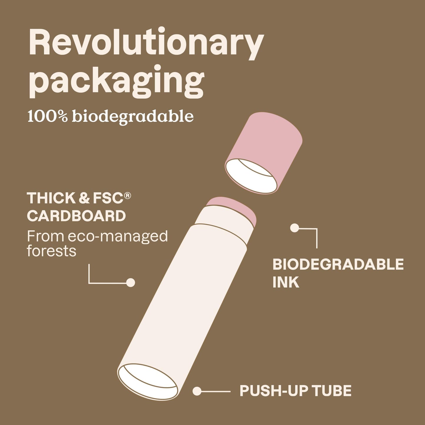 ATTITUDE Oceanly Lightweight Highlighter Stick, Titanium Dioxide-Free, Made in Canada, EWG Verified, Plastic-Free, Vegan Makeup, Sunset Glow, 8.5 grams