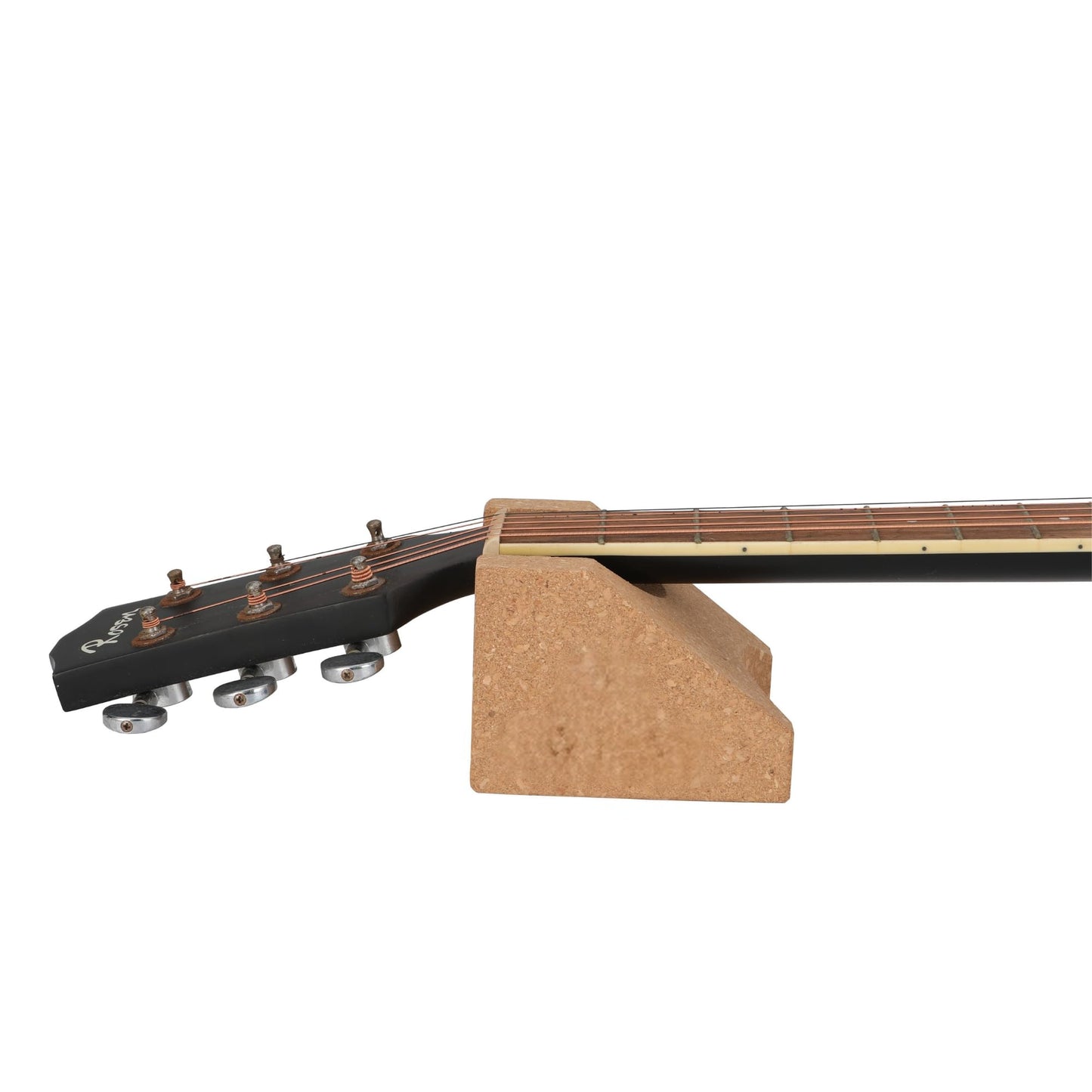 IRSTBL - 104 × 44 cm Guitar Work Mat & Adjustable Cork Neck Rest – Non-Slip Repair Cradle for Acoustic, Electric, Ukulele & Violin – Includes String Cleaner Tool & Carry Strap