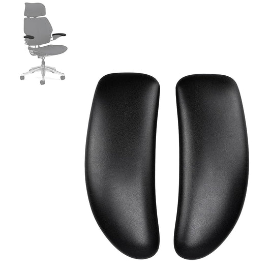 MingYi.office Vinyl Arm Pads Caps for Humanscale Freedom Office Chair, Only Available for Standard Arm (Height Adjustable), Can Not Fit The Advanced Arm, Black, 1 Pair.