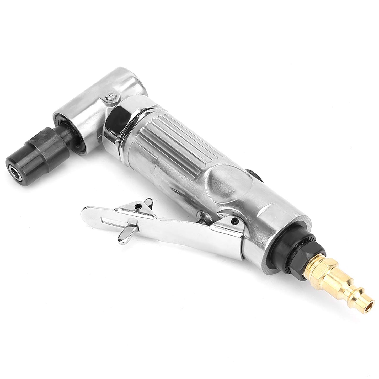 Tyenaza Air Grinder Die Grinder, Angle Die Grinder Pneumatic Die Grinder Industrial Grade 90 Degrees Air Angle Grinder with 2inch Grinding Disc MBSP, Air Straight Grinder Die Grinder Kit
