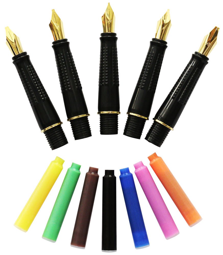 Mont Marte Calligraphy Set 33 Piece. Includes Calligraphy Pens, Calligraphy Nibs, Ink Cartridges, Introduction Booklet and Exercise Booklet.