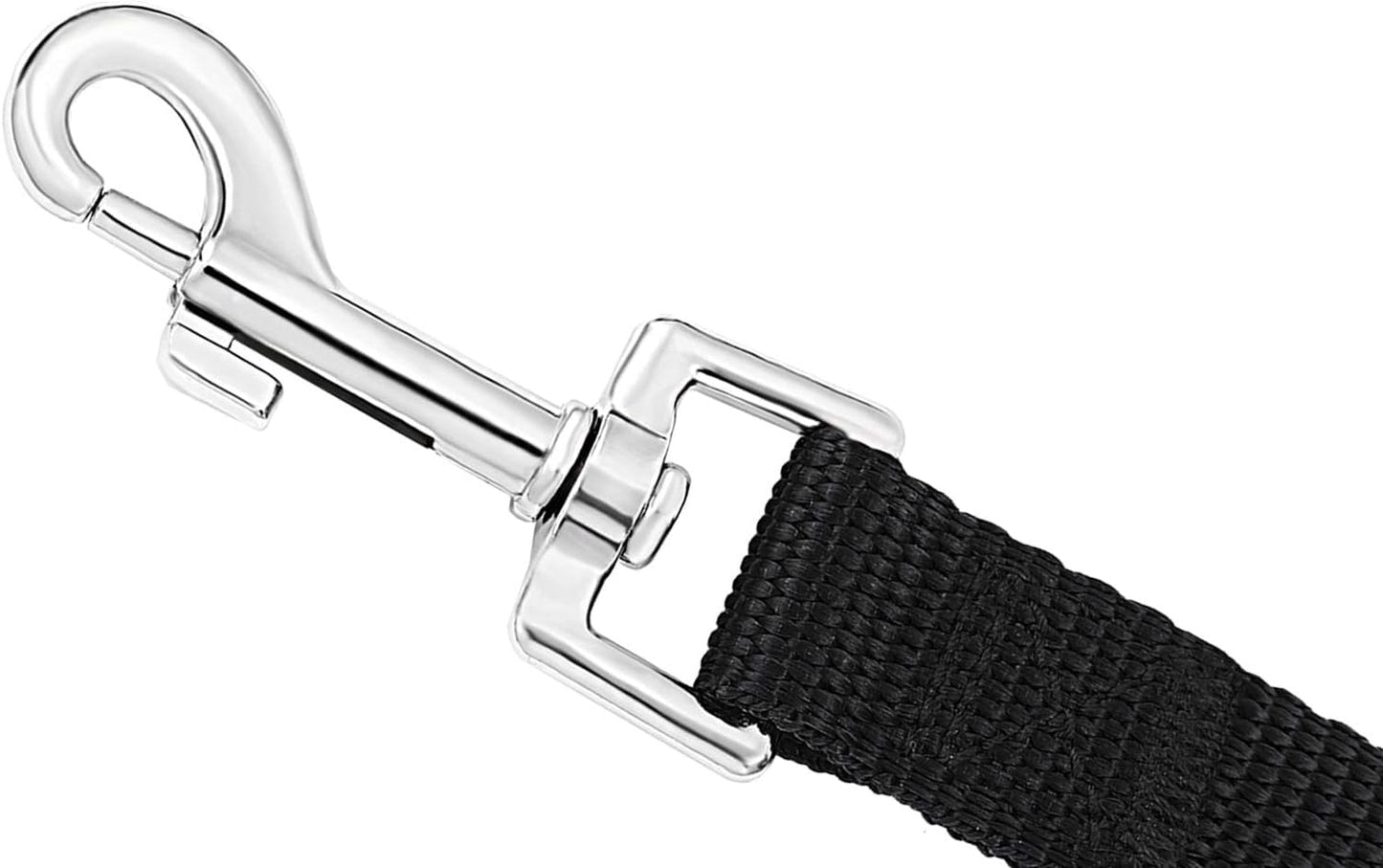 AMAGOOD Dog/Puppy Obedience Recall Training Agility Leashes-15 ft 20 ft 30 ft 50 ft 100ft Long Leash-for Dog Training,Tie Out,Play,Safety,Camping (100Feet,Black)