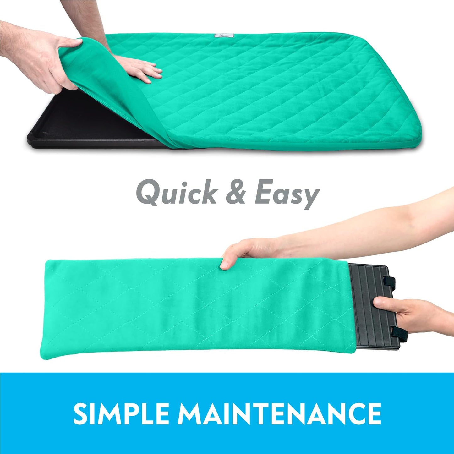 Paw Inspired® Fitted Fleece Cage Liners for Ferret Nation/Critter Nation Single Unit (Bottom Pan Liner, Ramp Cover, Shelf Liner) for Ferrets, Rats, Chinchillas, Hedgehogs, Other Small Animals (Green)