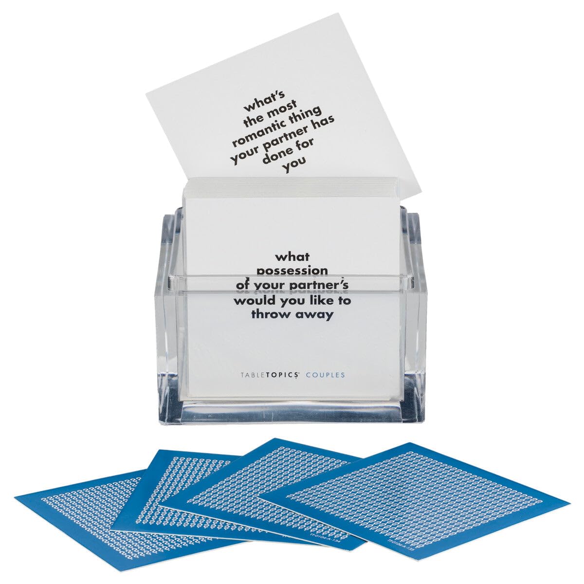 TableTopics Couples Question Game - 135 fun questions, spark new topics, engage in exciting talks
