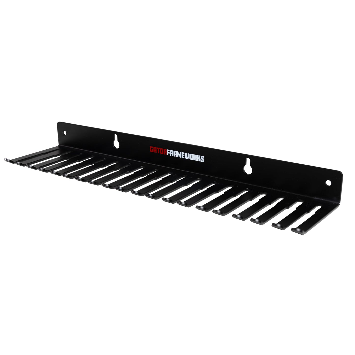 Gator Frameworks Wall Mountable Cable Hanger and Organizer with 19 Cable Slots; Ranges from 5-9mm Spaces (GFW-CABLEHANGER)