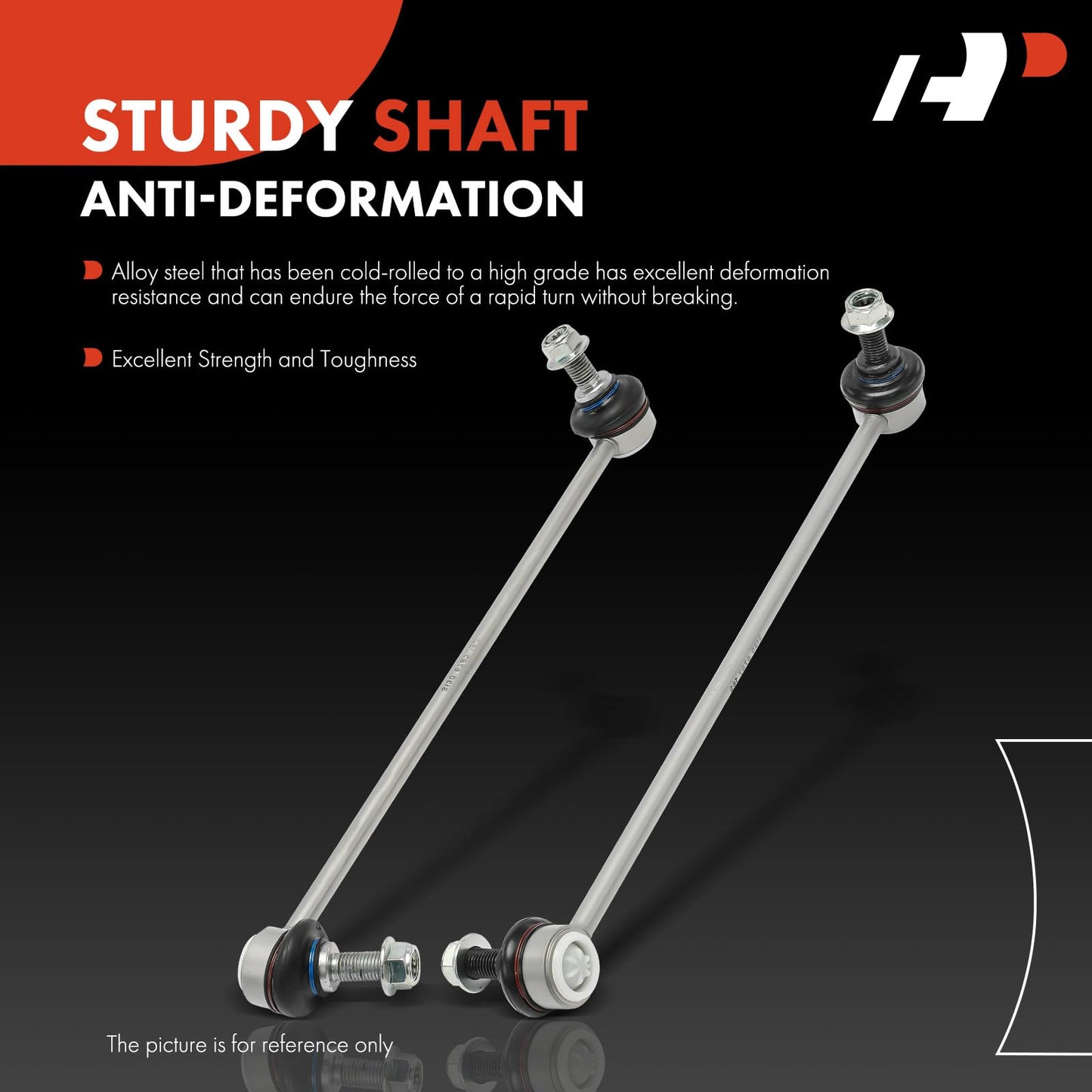 A-Premium 2 x Front Sway Bar Links Stabilizer Bar Links, Compatible with BMW X3 2011-2017, X4 2015-2018