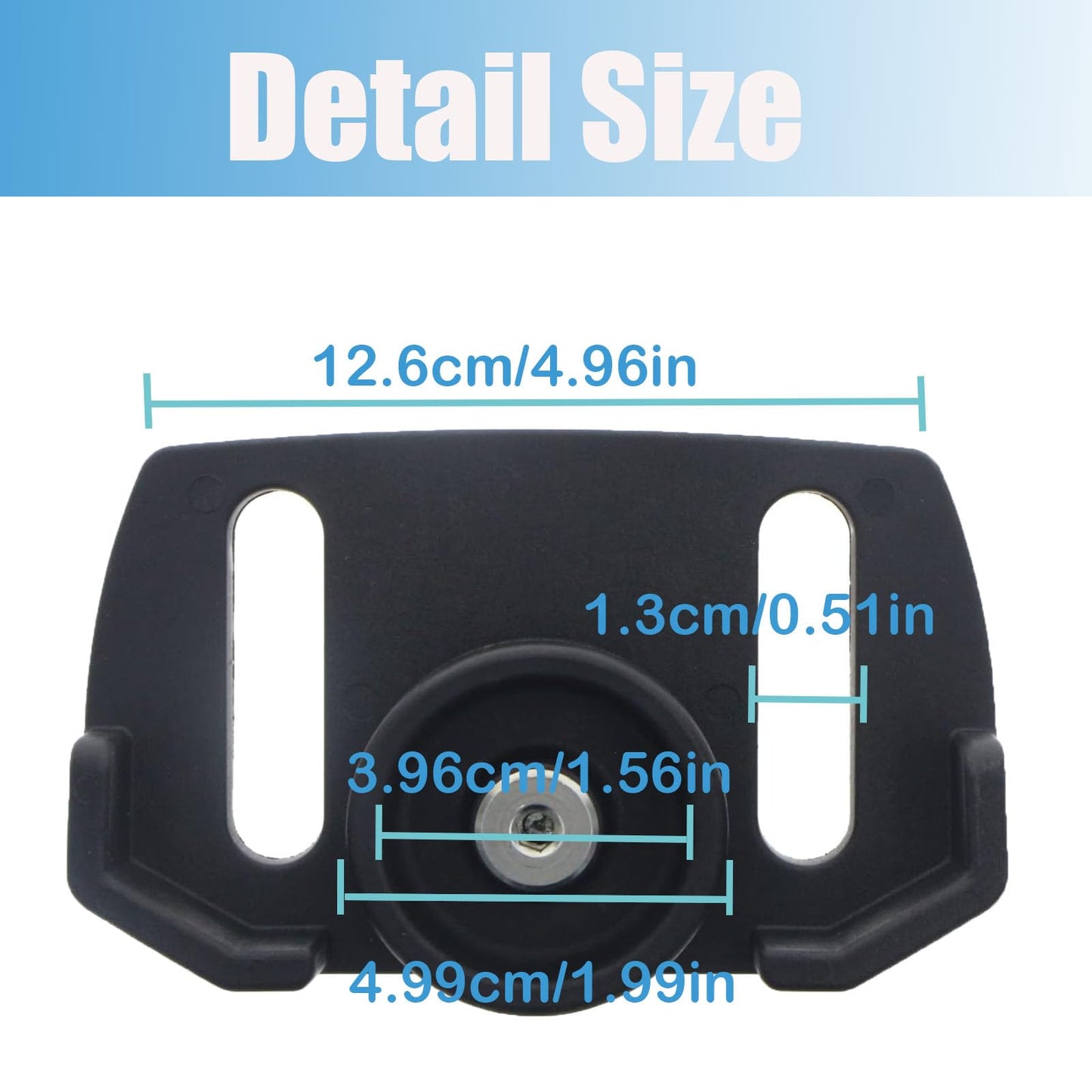 Caalii 490-241-0038 Universal Rolling Skid Shoes Compatible with MTD/Crafstman 2 Stage 3 Stage Snow Blower with Hardware Kit Fits for 31AH64EG700 31AH64FG700 31AH64FG795