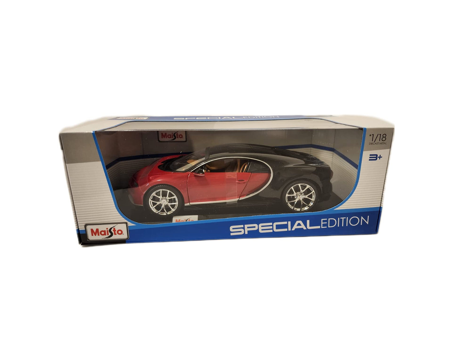 Bugatti Chiron Maisto 1/18 Special Edition Red