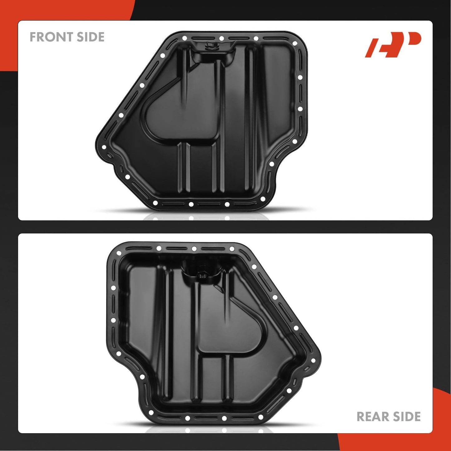 A-Premium Lower Engine Oil Pan Sump with Drain Plug, Compatible with Dodge Grand Caravan 2011-2020, Journey 2011-2019, Avenger 2011-2014 & Chrysler Town & Country, 200 & Ram C/V, Only Fit 3.6L