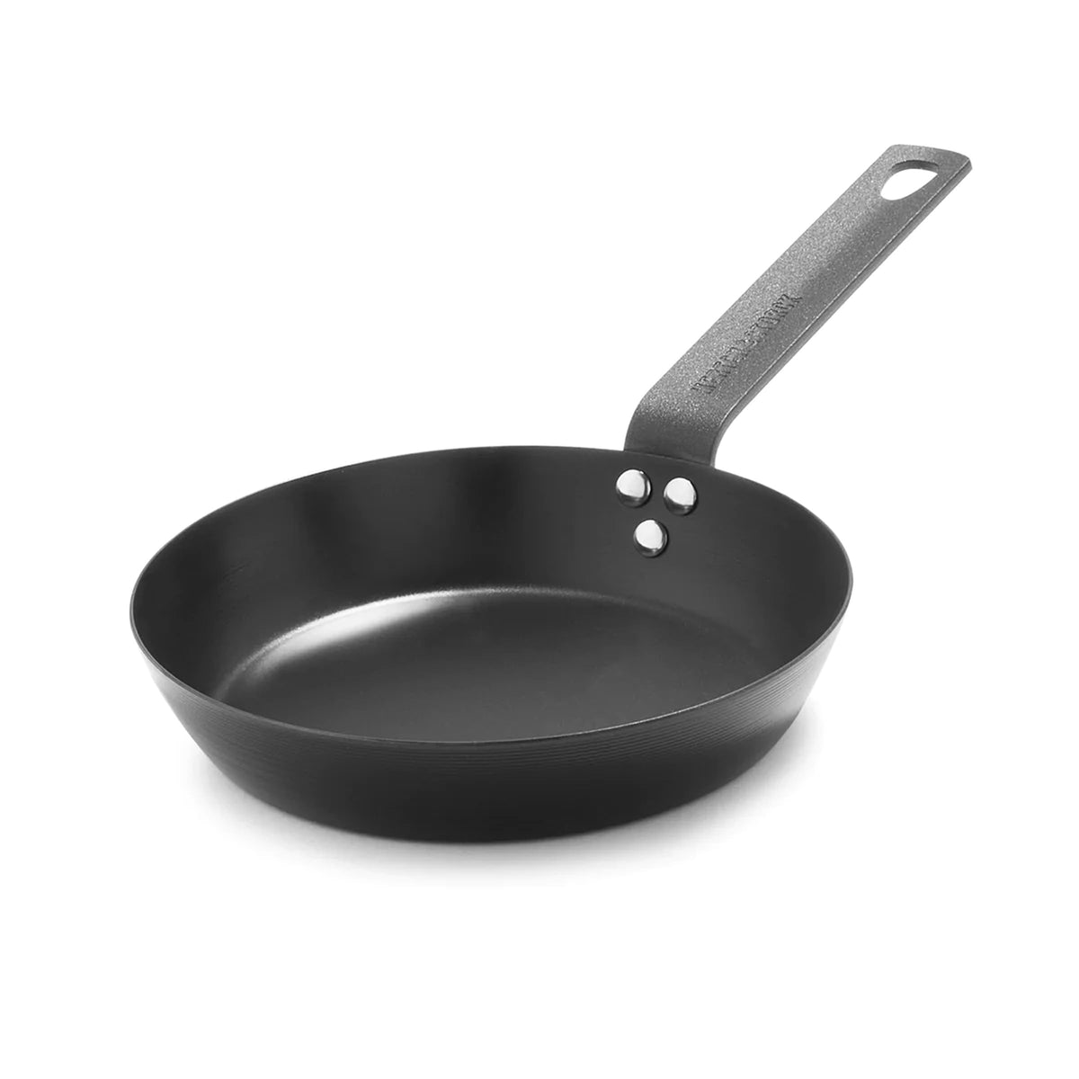 Merten & Storck Pre-Seasoned Carbon Steel Induction 8" Frying Pan Skillet, Oven Safe, Black