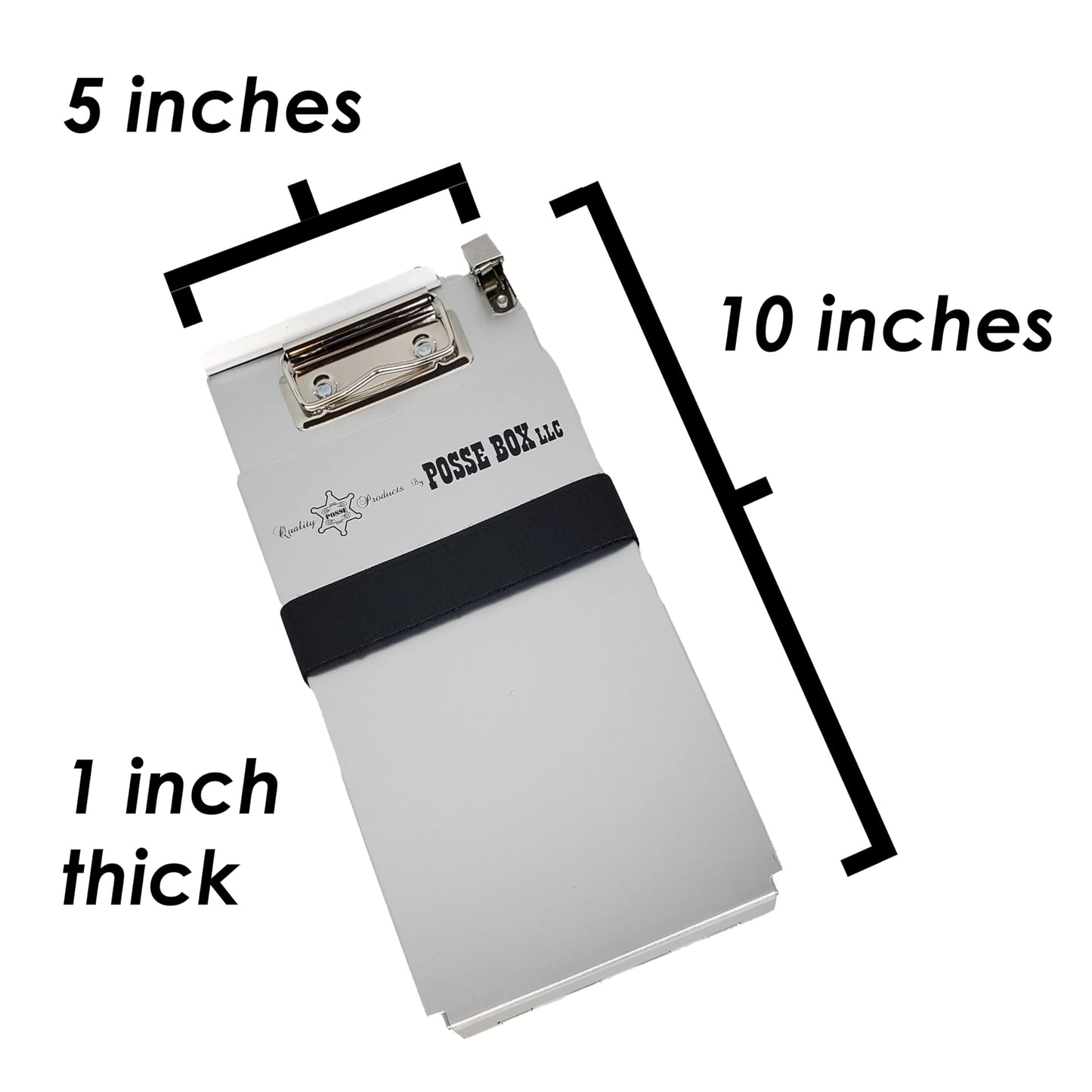 Posse Box | Ticket Tender - TTS43-CA | Compact Storage Cite Book | Rapid Cite Handling | with Driver License Holder and Heavy Duty Strap