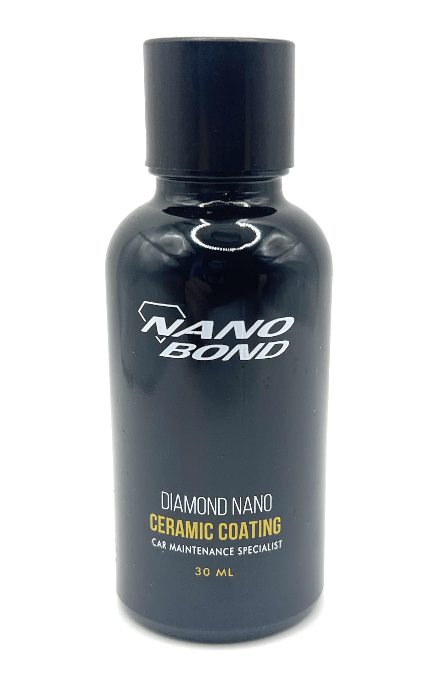 Nano Bond Ceramic Coating 9H PRO, Car, Plastic, Glass, and Wheel Exterior Care Product kit, Hydrophobic, Long Lasting Professional Care, High Gloss Paint Shine, Automotive Polishing with Sio2, 30ML