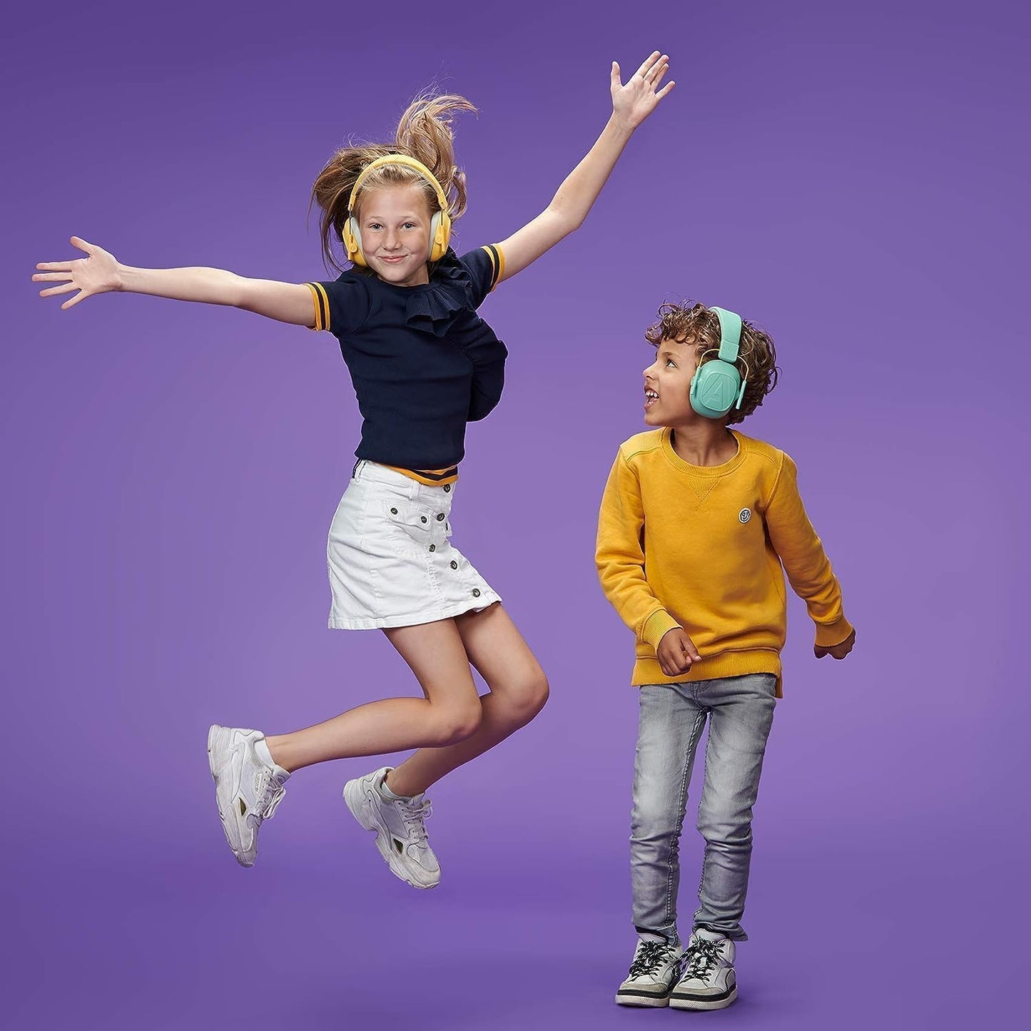 Alpine Muffy - Noise Cancelling Headphones for Kids - CE & ANSI Certified - Earmuffs for Autism - Kids Ear Protection for Sensory & Concentration Aid - Mint