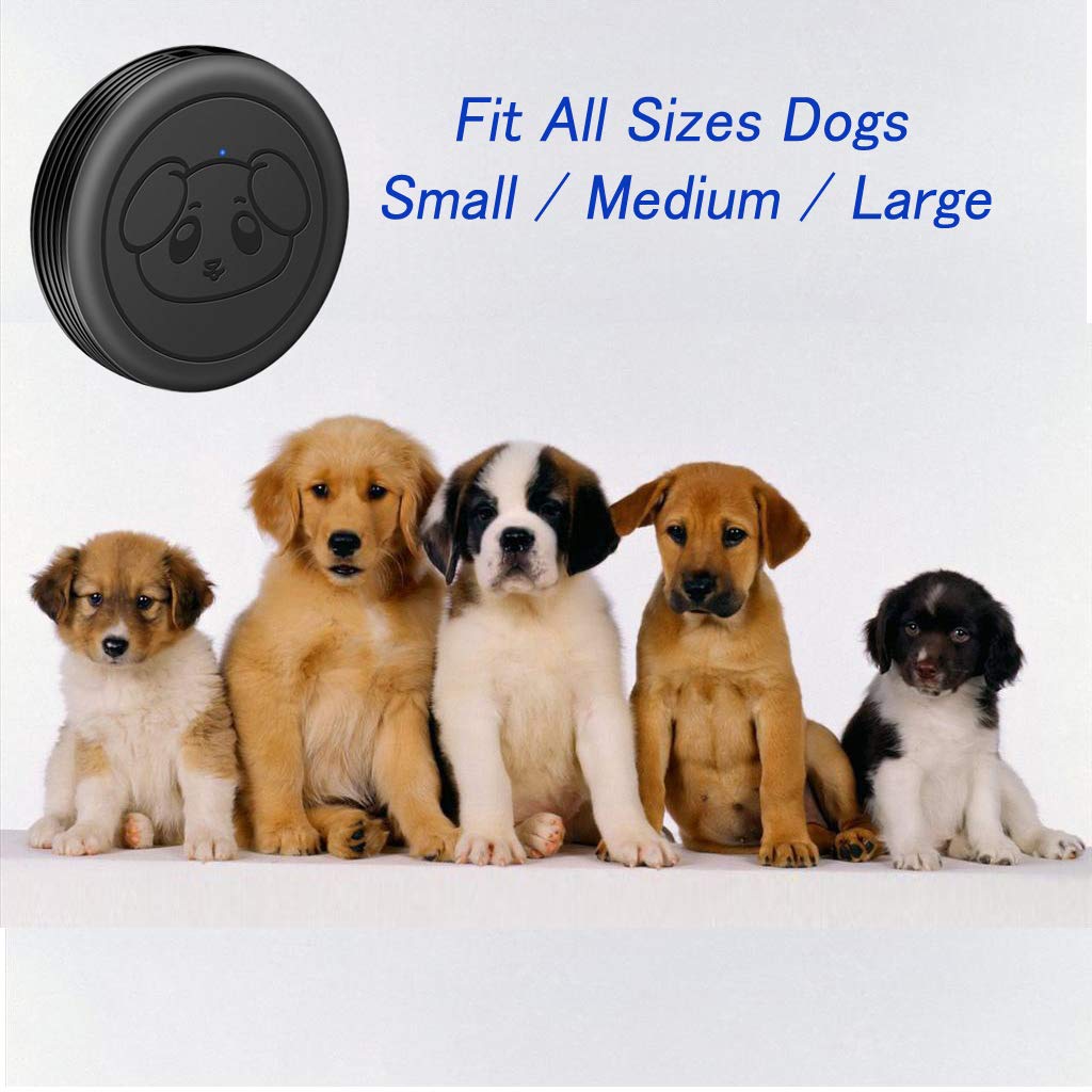 Dog Doorbell Doggie Door Bell for Potty Training with Warterproof Touch Button Smart Dog Bells to Go Outside (Black)