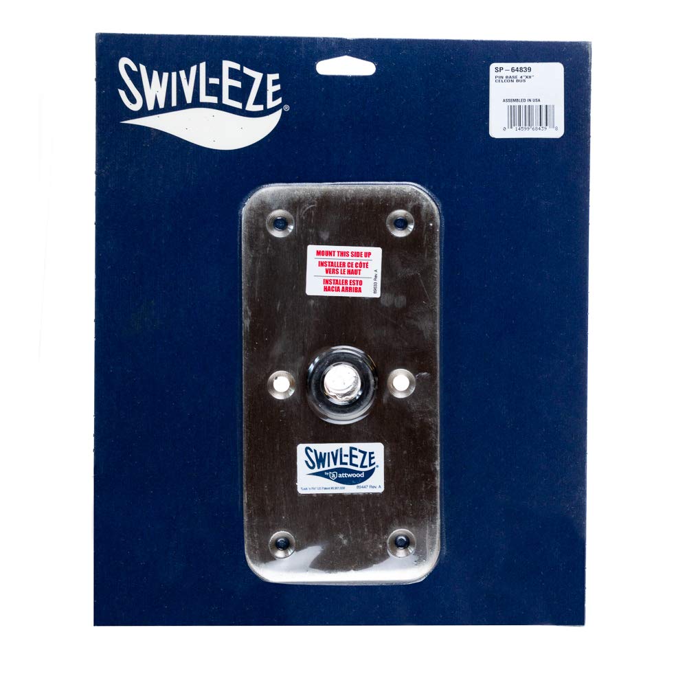 Attwood Lock'n-Pin 3/4" Boat Seat Post Base Stainless Steel Non-Threaded Lock'n-Pin 3/4" Boat Seat Post Base SP-64839 Stainless Steel Non-Threaded