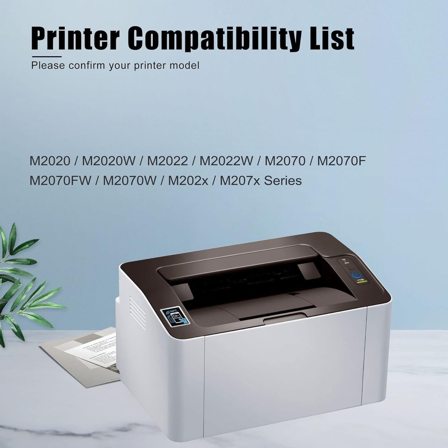 MLT-D111S Toner Cartridge Replacement for Samsung 111S MLTD111L Toner for Xpress SL-M2020W SL-M2070FW SL-M2070W M2020 M2024W M2026W M2070 Laser Printer (Black, 1-Pack)