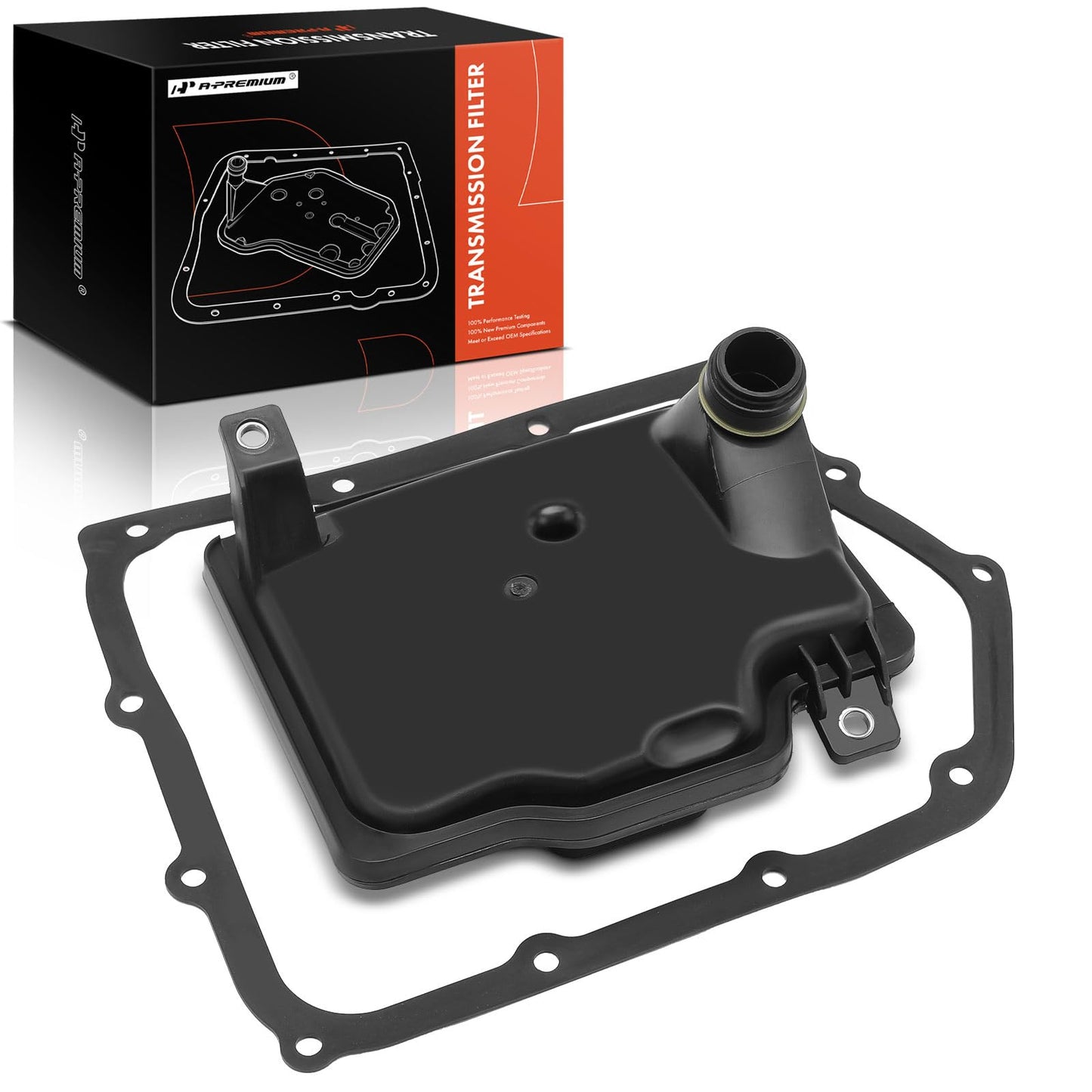 A-Premium Automatic Transmission Fluid Filter with Pan Gasket, Compatible with Dodge Grand Caravan 2008-2020, Journey, Avenger & Chrysler Town & Country, 200, Sebring & Ram C/V & Volkswagen Routan