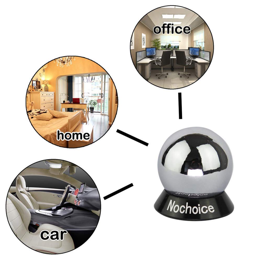 Nochoice Magnetic Car Mount Cell for Phones Big Angle Black (3 Magnets + 3 Balls)