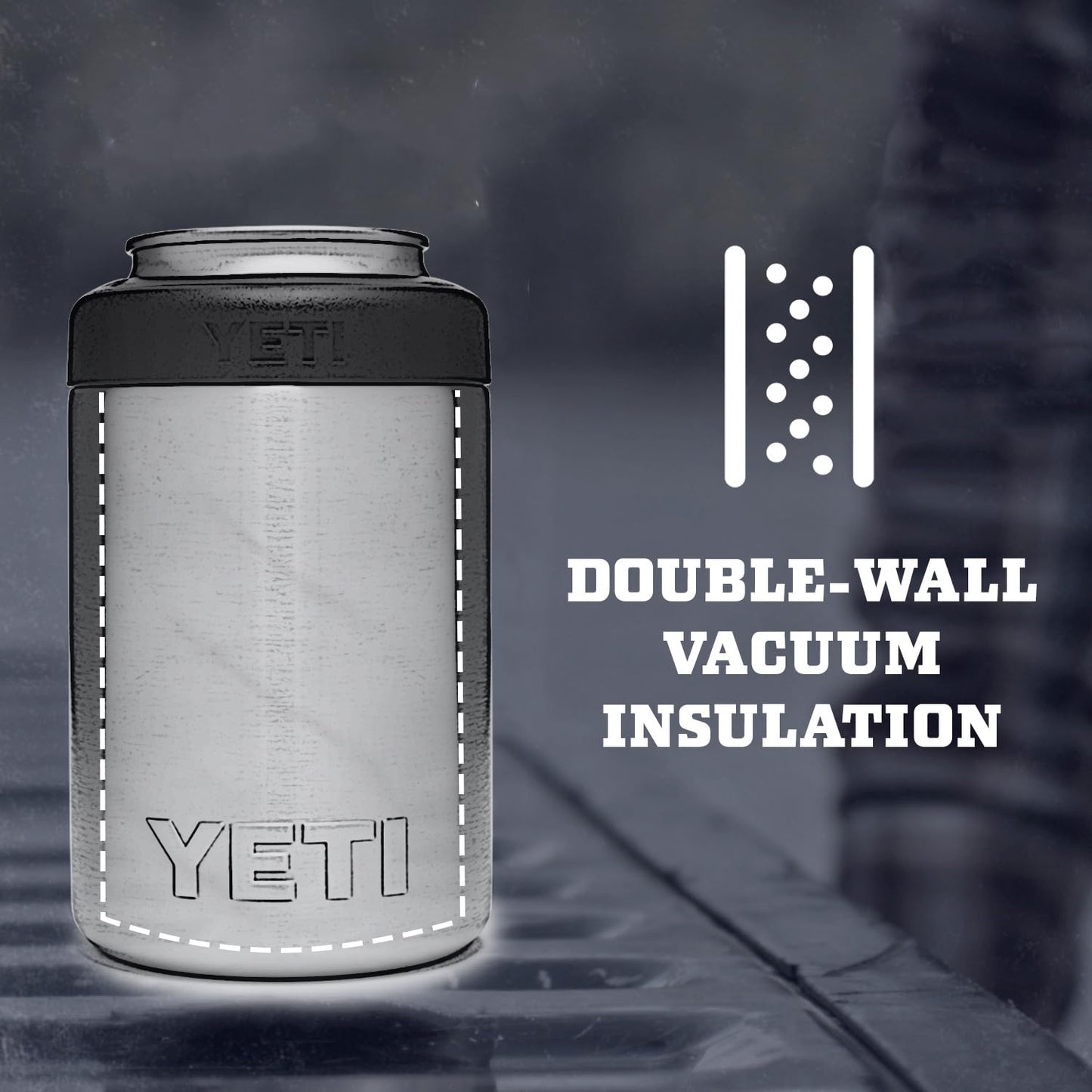 YETI Rambler 12 oz. Colster Can Insulator for Standard Size Cans, Seafoam (NO CAN Insert)