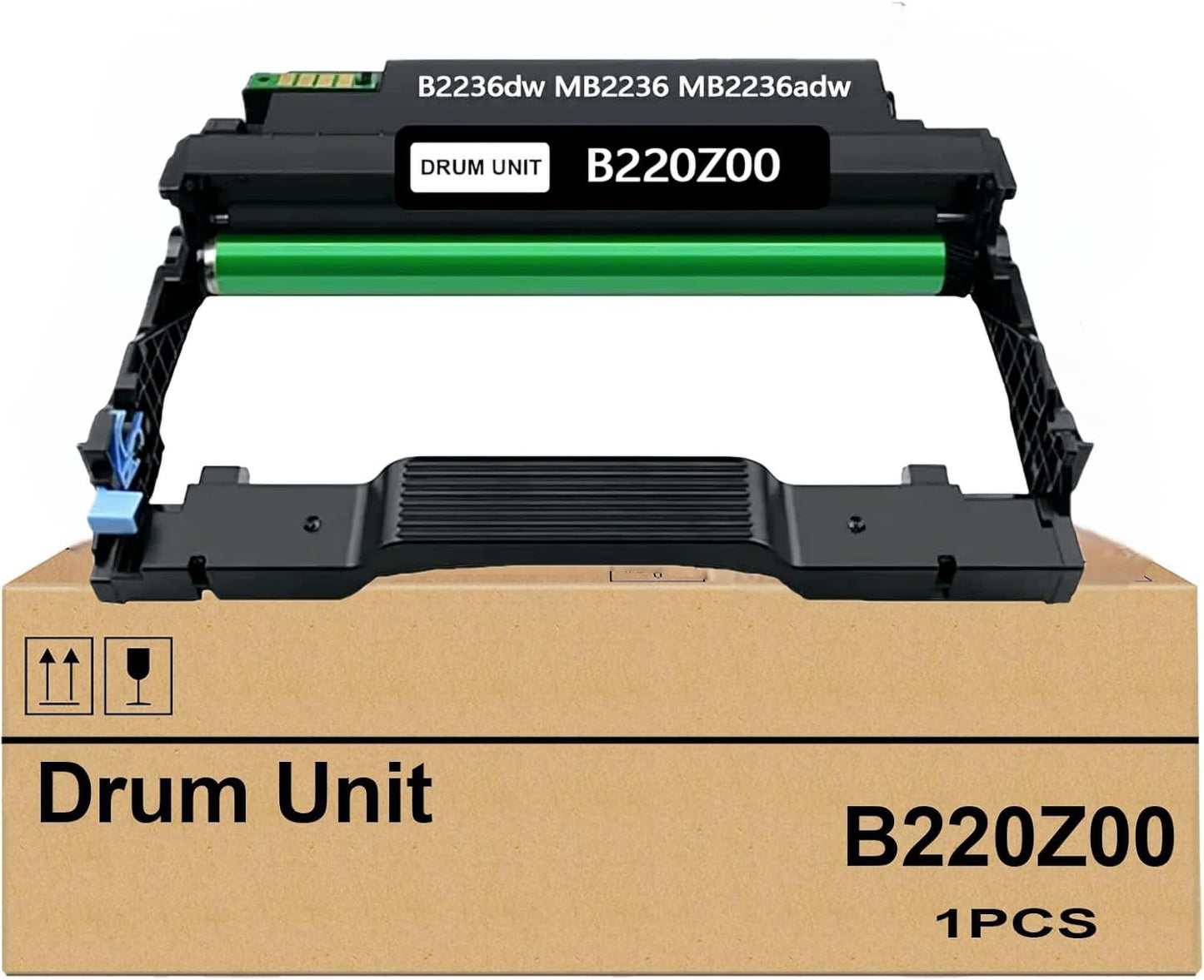 TRICARI B2236 B220Z00 Imaging Unit Compatible for Lexmark B2236dw, MB2236adw Printer - Black - 1 Pack 12500 Pages