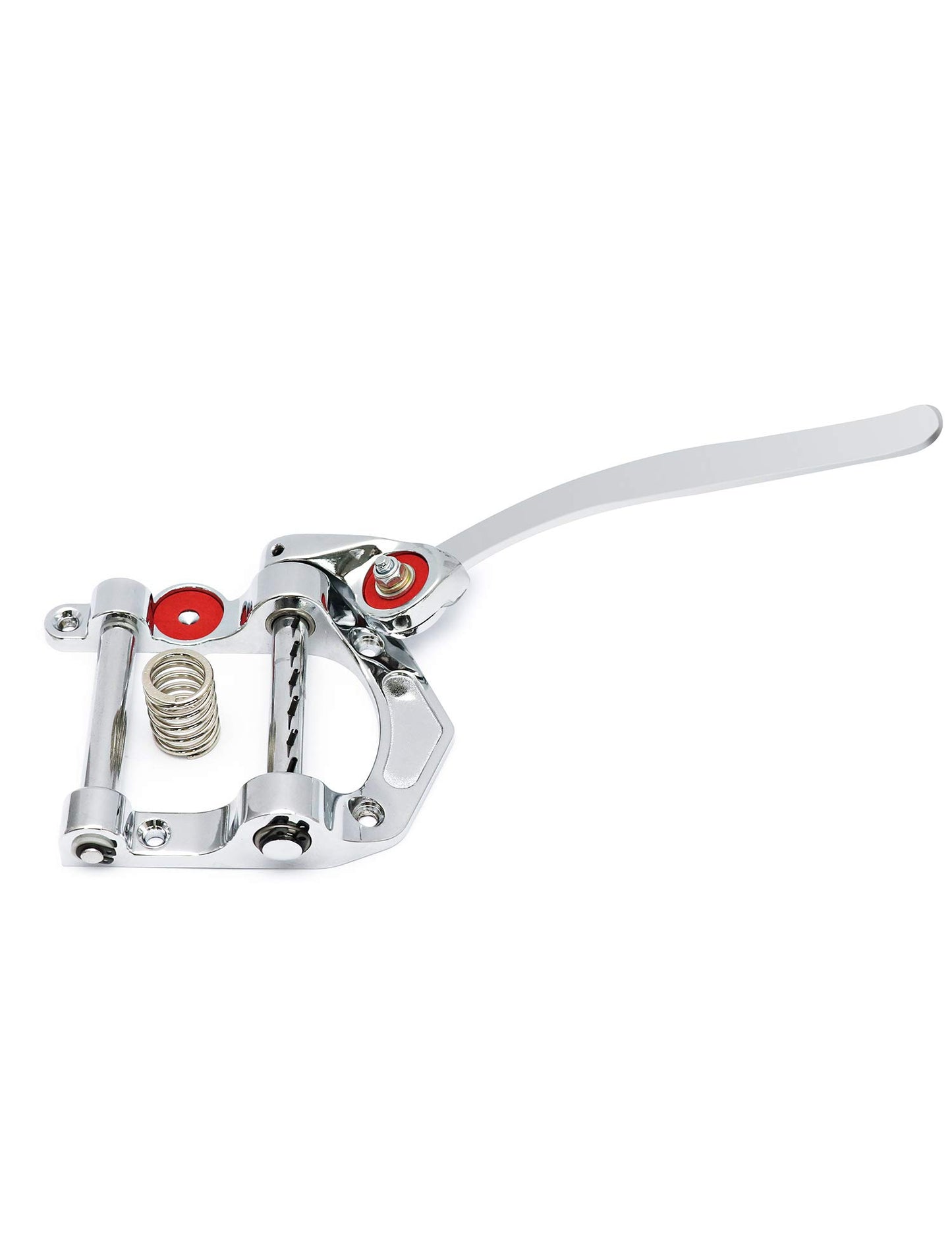 Metallor Guitar Tremolo Bridge Vibrato Tailpiece Compatible with SG LP Tele Style Flat Top Electric Guitar Chrome.