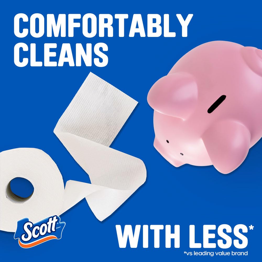 SCOTT CMFRT+ DBL RL Bath Tissue E-COMM 48 PK 231 FSC Mix SGSCH COC 005460