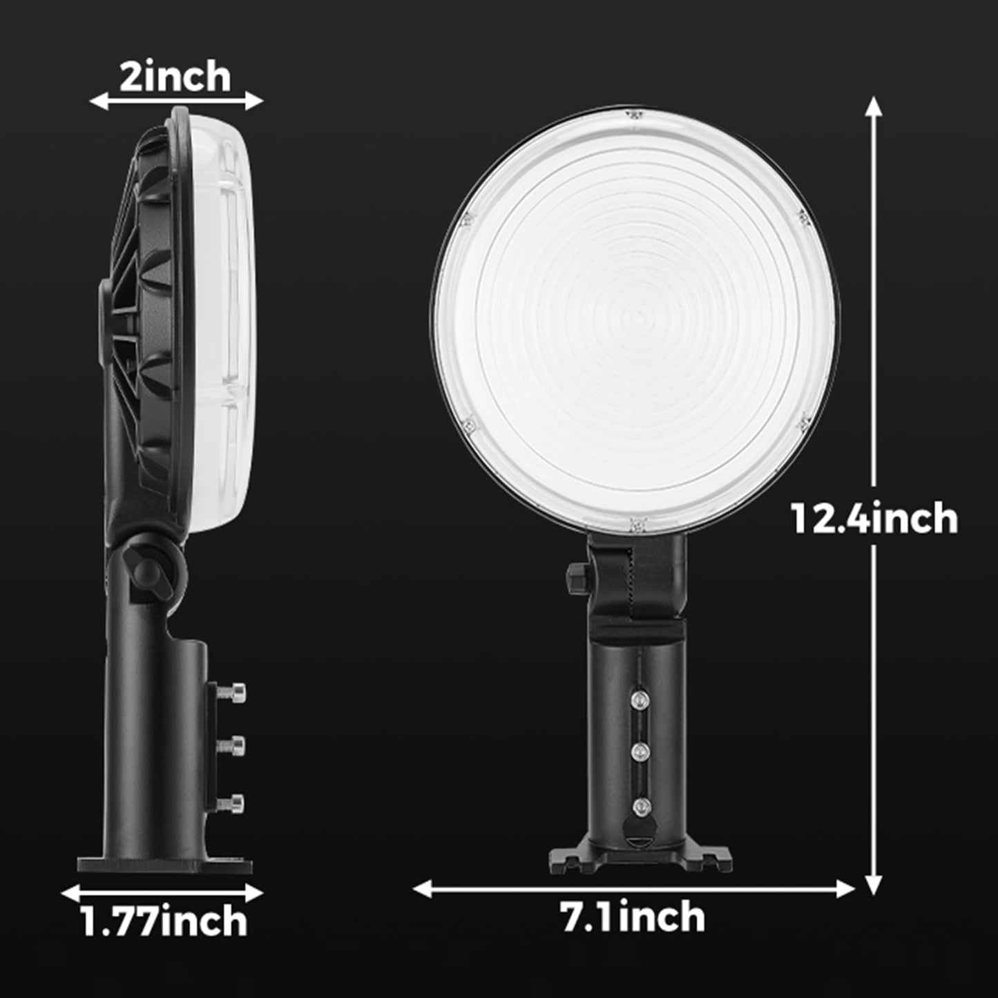 WILLGOTOP LED Barn Light 120W 2 Pack, 15000LM Dusk to Dawn Outdoor Lights, 6500K Daylight Yard Lights, IP66 Waterproof Street Lights for Farmhouse Garage Yard Warehouse Outdoor Security Light