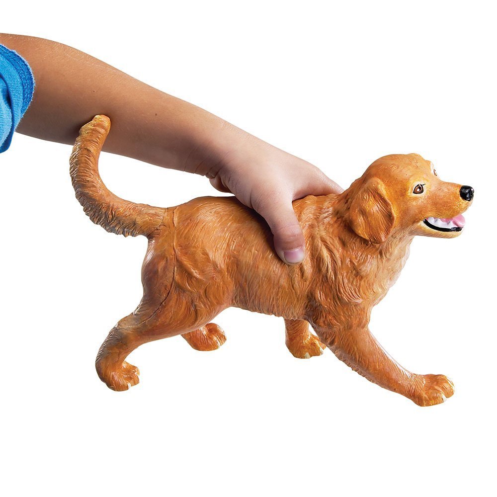 Learning Resources Jumbo Domestic Pets, Preschool Pet Toys, Classroom Desk Pets, 6 Animals, Ages 2+